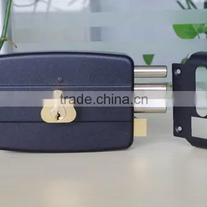 French Rim Night Latch Lock for Security Door Locks thumbnail-3