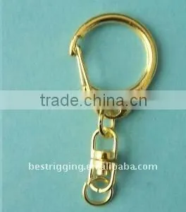 Brass Key Ring for Bag or Key thumbnail-1