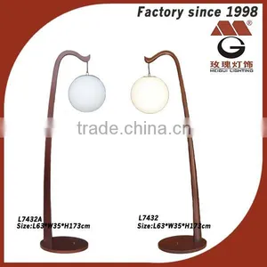 Decoration of Hotel Interior Lamp With Wood thumbnail-1