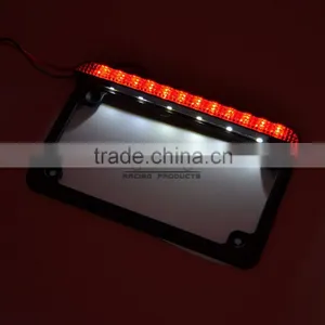 BJ-LPL294-003 Manufacture Motorcycle LED License Plate Frame Light thumbnail-5