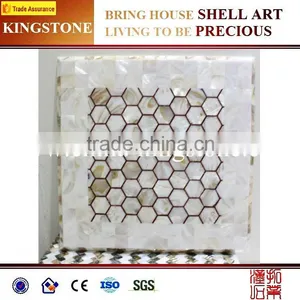 Chinese Popular Natural Materials Mother of Pearl Shell Mosaic Tile Different Types thumbnail-4