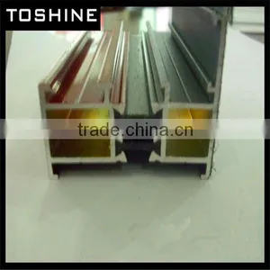 Transfer Printing Wood Grain Aluminum Profile thumbnail-1