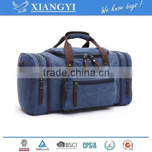 Fashion Bag,Oversized Canvas Travel Tote Luggage Weekend Duffel Bag Luggage Sporty Gear Bag,new Design in 2016 thumbnail-6