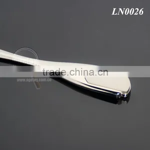 Zinc Alloy High Polished Promotional Blank Silver Color Metal Manual Letter Opener thumbnail-3