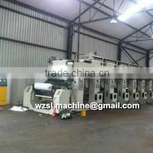 Econimic Gravure PE Film Printing Machine Eight Colors thumbnail-4