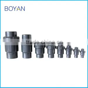 BOYAN ZheJiang TaiZhou Plastic Black For Irrigation PVC Check Valve thumbnail-3