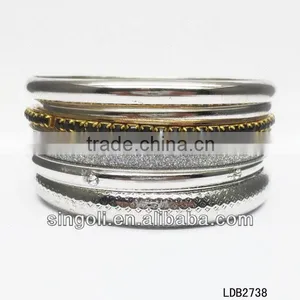 Fashion Bangles Set Wholesale Indian Jewelry Bulk Buy From China thumbnail-1