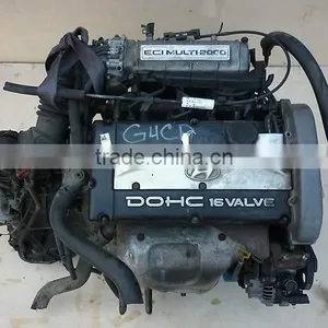 USED ENGINE GASOLINE G4CP EURO-3-4 ASSY-SUB COMPLETE SET FROM MOBIS FOR VEHICLES 1996-2006 MNR thumbnail-3
