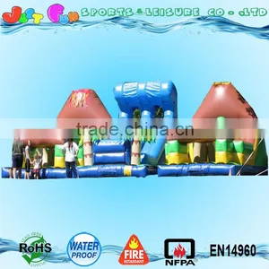 Inflatable Tropical Obstle Front for Child thumbnail-1