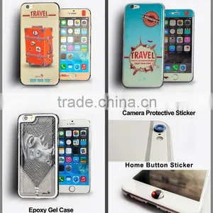 Hot Sale! Luxury Epoxy Gel Skin Case Cover for Iphone 4s 4 ,5s, 5, 6 thumbnail-4