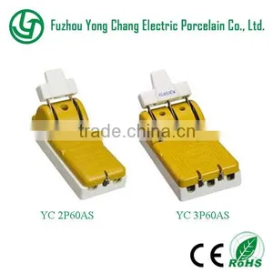Single Throw 60A 3pole Electric Porcelain Knife Switch thumbnail-1