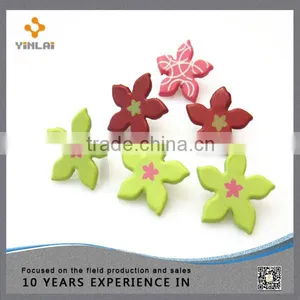 Metal Orchid Shaped Brad thumbnail-1