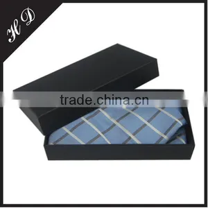 Simple Black Cardboard Necktie Gift Box thumbnail-1