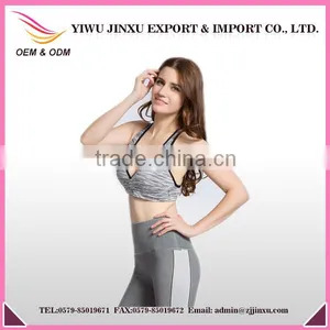 Custom Made Breathable Wholesale Sports Bra thumbnail-1