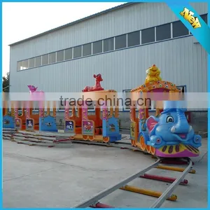 CE Beautiful 14 Seats Electric Mini Train Amusement Park Toy Train thumbnail-3