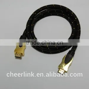 Supports Full 4K x 2K 1080p / 2160p Hdmi Cable for DVD HDTV LCD TV thumbnail-2