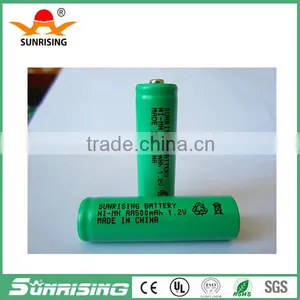 1.2v NI-MH AA500mAh Rechargeable Battery thumbnail-1