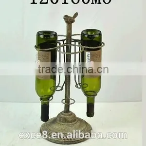 French Antique Metal Wime Bottle Holder thumbnail-1