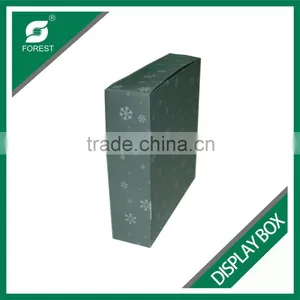 GLOSSY VARNISHED WHITE CORRUGATED DISPLAY CARTONS WITH DIVIDERS INSERTED thumbnail-3