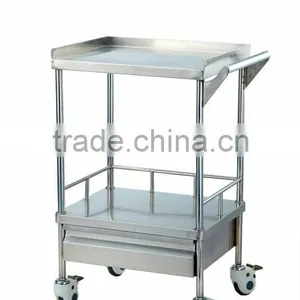 Stainless Steel Medical Hospital Trolley Price thumbnail-1