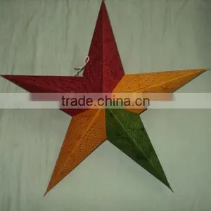 Batik Rasta Paper Stars Lanterns Indian thumbnail-1