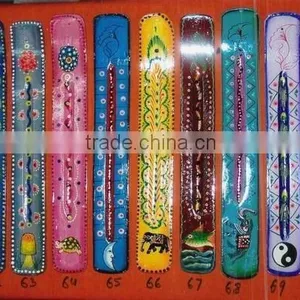 Wooden Hand Painted Incense Holders thumbnail-1