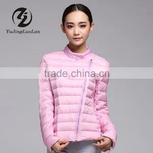 Breathable Goose Down Short Coat for Lady thumbnail-1
