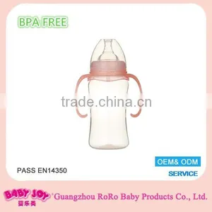 Hot Sale Factory Price Excellent Quality Cute Design 8oz 240ml Standard Neck Durable BPA Free Plastic Infant Milk Feeding Bottle thumbnail-1