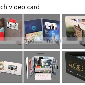 High-end Custom 2.4 "/2.8"/3.5"/5"/7"/10.1"video Card Digital Video Laptop Invitation E-card Gift CARDS thumbnail-3