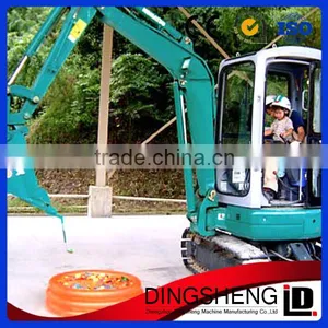 High Quality Children Excavator With Helmet thumbnail-1