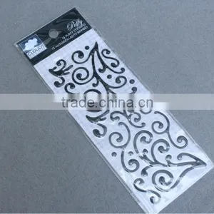 DIY Product Eco-friendly Non-toxic Custom Crystal Clear Epoxy Sticker thumbnail-1