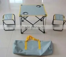 Portable Folding Table With Chairs for Camping and Picnic thumbnail-3