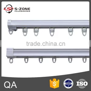 SC06 Cheap Price Curtain Track Straight Plastic Curtain Rail in Hospital thumbnail-3