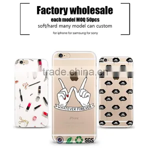 Celulares Paintings Design Tpu Cell Case Cover for Iphone 6s 7 Phone Unlocked Origina thumbnail-1