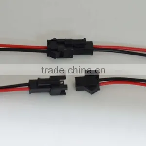 JST SM 2-Pin LED Light Connector Female & Male Plug With LED Wire Extension Cable thumbnail-5