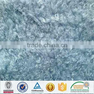 Changshu Snowflake Printed Plush Solid Burnout Velboa thumbnail-1