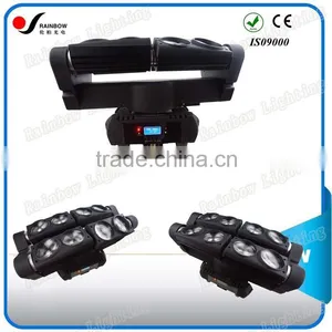 Unique Design Chinese Pro 8PCS 12W RGBW 4in1 LED Spider Light for Bar Lighting thumbnail-1
