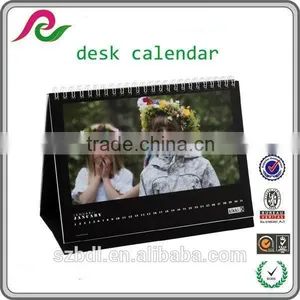 Triangle Desk Calendar Custom Design Spiral Tabel Calendar thumbnail-1