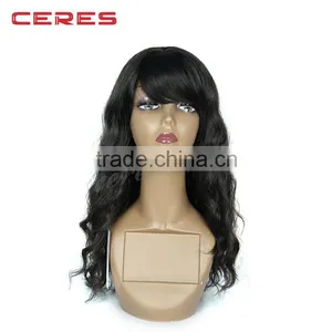 High Quality Popular Modern Style Natural Wave Long Length Wavy High Temperature Resistant Matte Finish Synthetic Wig thumbnail-1