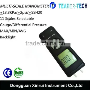(TL-100) Digital Air Pressure Meter Manometer Guage Differential Pressure for Sale thumbnail-2