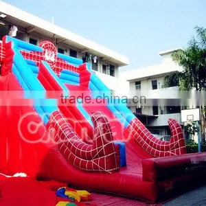 Hot Selling Inflatable Dry Slide for Children, Giant Infatable Spiderman Slide thumbnail-1