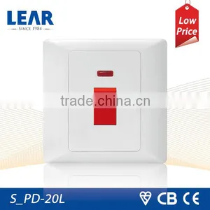 Hot Sale Hight Quality Plastic Plate Double Pole Power Switch thumbnail-1