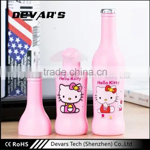 Creative Gift Bottle Shape Cartoon Air Cooling Electric Fans thumbnail-1