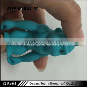 Low Price Professional Plastic Smart Robot Shaped Keychain With Lighter thumbnail-5