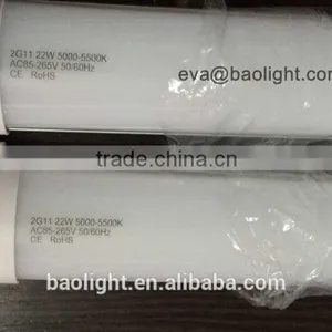 China Supplier 22W 2G11 PL LED Tube Light for Japanese Market Philips Replacement 2G11 LED Tube thumbnail-4
