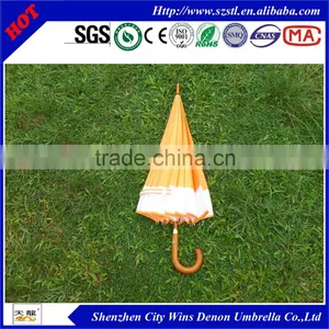 High Quality Straight Elegant Wooden Umbrella,fashion Wooden Automatic Umbrella From China Suppliers,wooden Handle Umbrella thumbnail-6