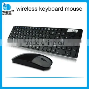 2.4Ghz Wireless Desktop Laptop Computer Keyboard Mouse Standard thumbnail-2