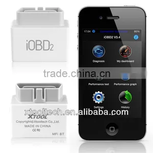 Xtool IOBD2 Obd2 Bluetooth Engine Diagnostic Doctor IOS&Android Supported thumbnail-1