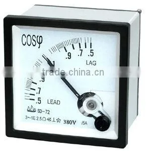 380V 72*72mm Power Factor Meter thumbnail-1