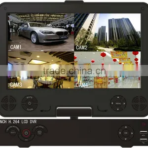 RY-6818HM H.264 CCTV Network 8CH HD All-in-one DVR With LCD Monitor thumbnail-1